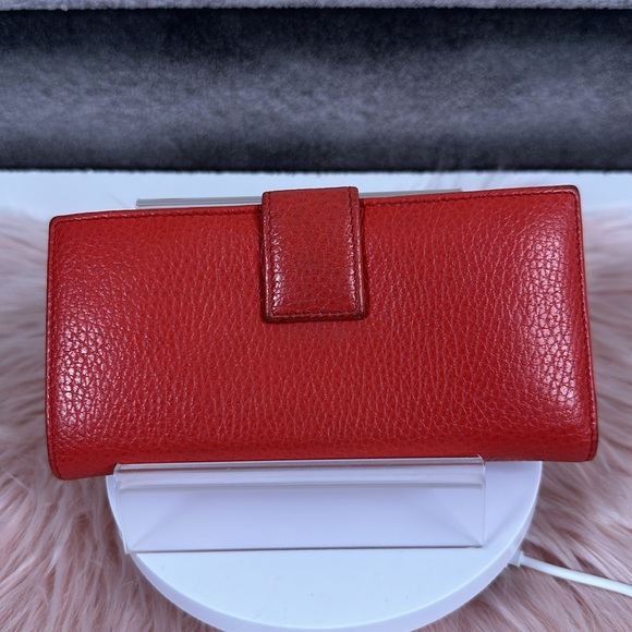 Gucci coral long wallet - Picture 3 of 10